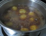 万能煮だしで♪簡単早い!新じゃがそぼろ煮作り方4写真