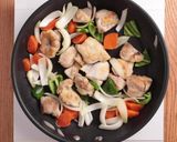 鶏もも肉とピーカンナッツの甘酢煮作り方5写真