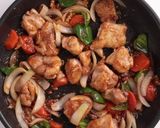 鶏もも肉とピーカンナッツの甘酢煮作り方7写真