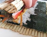 韓国料理:韓国の海苔巻き『キンパ』作り方9写真