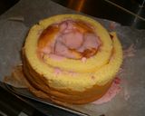 イチゴのしっとりデコレーションケーキ作り方7写真