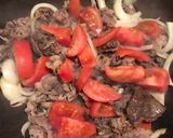 ダイエット レシピ 牛肉とトマト作り方3写真