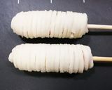 簡単おやつ☆うどんでアメリカンドッグ作り方3写真