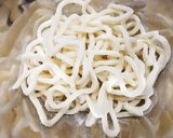 簡単おやつ☆うどんでアメリカンドッグ作り方2写真