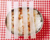 しましま ふりかけご飯♡作り方7写真