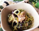 レンジで簡単♡ナスとツナの旨味青じそ和え作り方5写真