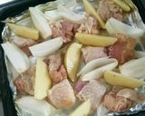 オーブンでほったらかし春野菜&チキン焼き作り方8写真