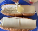 隠れんぼチーズ&ごてあらポーホットドック作り方2写真