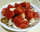糖質制限の朝食に！ きのこトマト豆腐作り方2写真