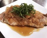 さっぱりおろしポン酢のトンテキ作り方4写真