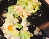 簡単うまい☆しらすとレタスの卵チャーハン作り方5写真
