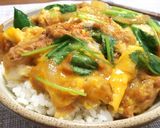 超早！節約！ぱぱっとランチ ツナたま丼作り方5写真