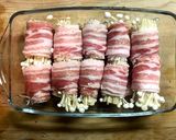 レンジで簡単！えのきの肉巻き蒸し作り方3写真