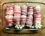 レンジで簡単！えのきの肉巻き蒸し作り方3写真