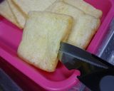 トマトチーズの肉団子の巾着煮♪作り方1写真