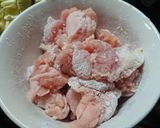 鶏肉とキャベツの旨味噌炒め作り方1写真