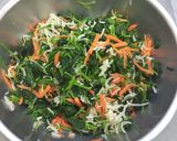 ほうれん草の梅肉和え作り方3写真