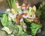 小エビの代わりのちくわアボカド作り方5写真