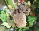 小エビの代わりのちくわアボカド作り方6写真