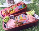 4月19日　イースター弁当　詰め方作り方7写真