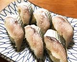 コノシロの握り寿司〜青じそゴマ入り作り方8写真