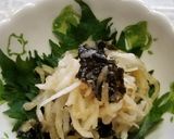 ☆副菜♪大根のわさび焼き海苔和え☆作り方4写真