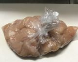 ムネ肉とは思えない！ぷりぷり茹で鶏作り方2写真