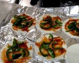 餃子の皮でおつまみピザ作り方2写真
