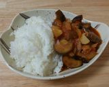 サバ缶と色々野菜のトマトソース煮込み作り方2写真