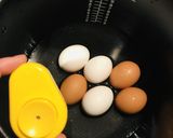 〜圧力鍋でゆで卵〜 ｸｯｸﾌｫｰﾐｰ作り方1写真