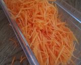 にんじんチーズガレット#糖質オフ作り方1写真