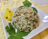 簡単青じそしみしみ鶏そぼろ混ぜ込みご飯作り方7写真