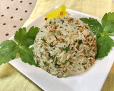 簡単青じそしみしみ鶏そぼろ混ぜ込みご飯作り方8写真
