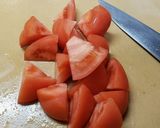 茄子とフレッシュトマトの煮込み作り方5写真