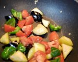 茄子とフレッシュトマトの煮込み作り方9写真