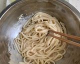ごまドレからしうどん作り方6写真