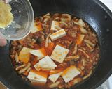レトルトにひと手間加えて本格麻婆豆腐♪作り方10写真