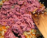 楽〜な、デミグラスチーズハンバーグ丼作り方2写真