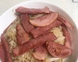 ペペロンチーノライス丼作り方4写真