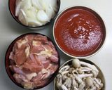 チキンのトマト煮作り方1写真