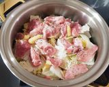 白菜と豚肉の蒸し煮作り方2写真