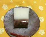 ミルク&小豆のつるりん２層ゼリー♡作り方5写真