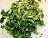 菜の花 わさびマヨ和え作り方4写真