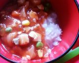 離乳食 幼児食*野菜とそぼろのあんかけ*作り方9写真