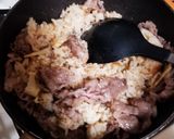 筍ご飯で牛ピラフ作り方2写真