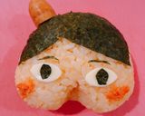 キャラ弁☆おしり探偵作り方6写真