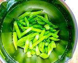 我が家の基本のグリーン☆冷しゃぶサラダ作り方3写真