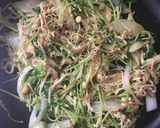 豆苗えのきのうま塩おかか炒め♪ラク旨☆作り方5写真