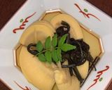 筍とわらびの煮物作り方4写真