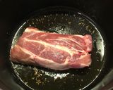 豚ロース塊肉と春キャベツの蒸し煮作り方4写真